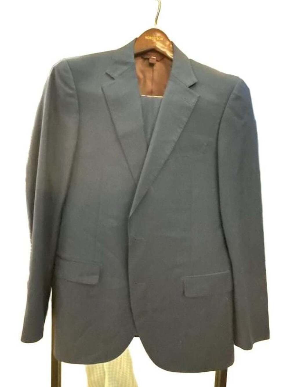 Giulio 36R Italian Blue Wool 2-Piece Suit
